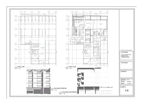 3 star hotel in AutoCAD | Download CAD free (9.51 MB) | Bibliocad