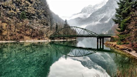 nature, Landscape, Bridge, River, Mountain Wallpapers HD / Desktop and ...