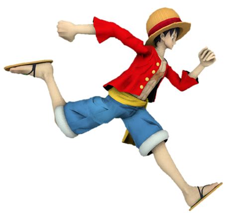 Monkey D. Luffy running by TransparentJiggly64 on DeviantArt