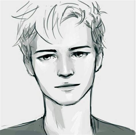 Pin by Hugo Hernandez on few | Male face drawing, Face drawing, Simple ...