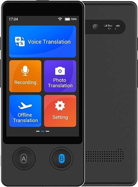 ANFIER Offline Language Translator Device [Latest AI Voice Translator ...