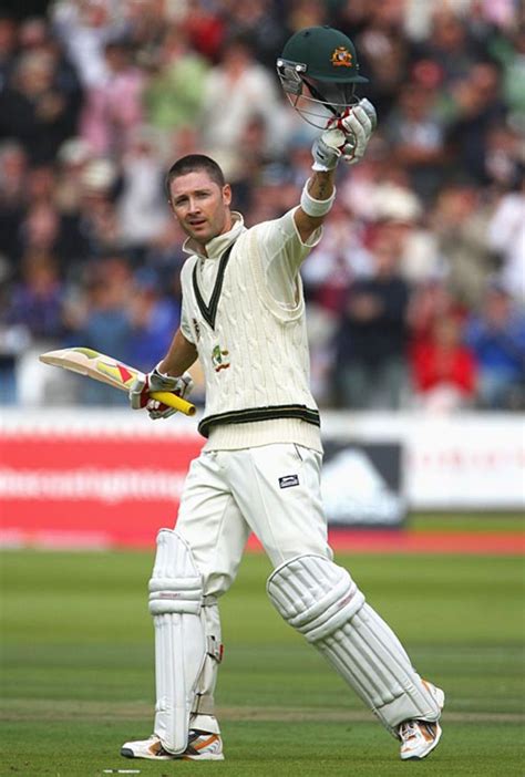 Michael Clarke celebrates his century | ESPNcricinfo.com