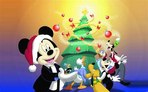 Christmas Christmas Tree Daisy Duck Disney Donald Duck Goofy Jiminy ...