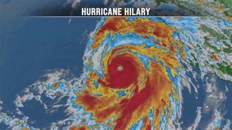 Hurricane Hilary barrelling towards southern California