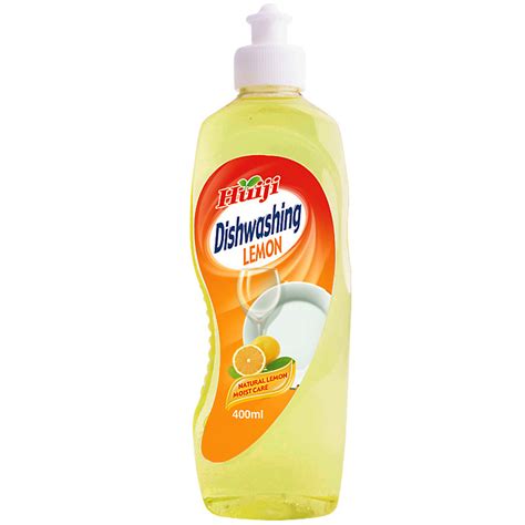 400ml Huiji/OEM Lemon Essence Dishwashing Liquid Brands - China ...