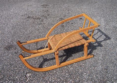 Triple A Resale Vintage Childs Wooden Sled