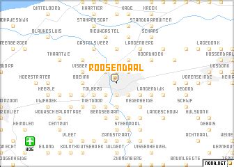 Roosendaal (Netherlands) map - nona.net