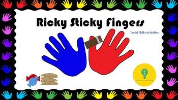 Ricky Sticky Fingers Social Skill Activities about Stealing by Kingdom ...