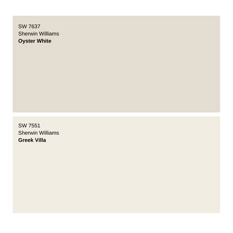 Sherwin Williams Oyster White