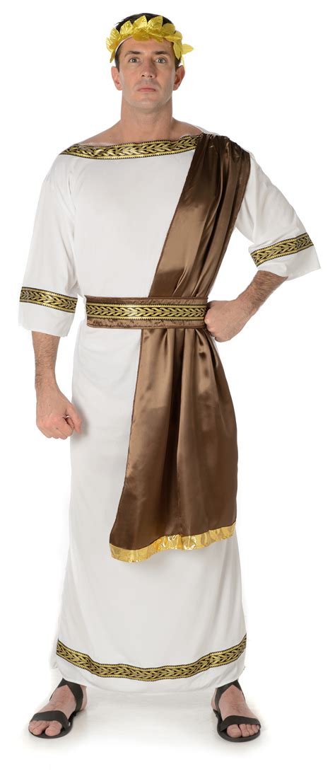 Roman Emperor Mens Fancy Dress Ancient Historical Rome Greek Adults ...