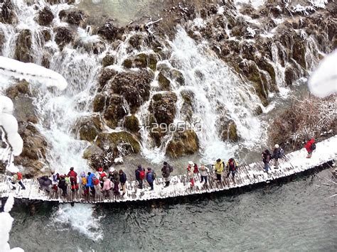 "National Park Plitvice Lakes - Winter" by zc290549 | Redbubble