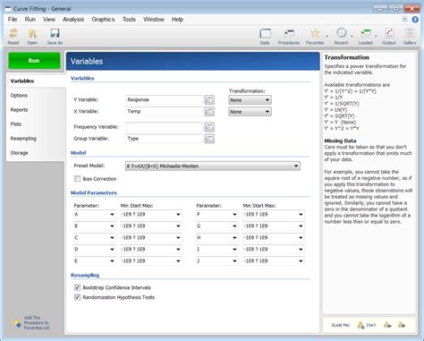 Curve Fitting Software | NCSS Statistical Software | NCSS