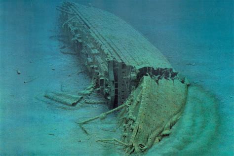 HMHS Britannic - Wreck of the HMHS Britannic, located...