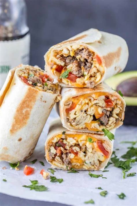 Breakfast Burrito (Freezer-Friendly Recipe) - Valentina's Corner