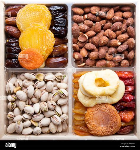 Dried Fruits and nuts Stock Photo - Alamy