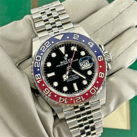 Rolex GMT-Master II, Pepsi, Jubilee, 126710BLRO, Mint 2020 for $21,895 ...