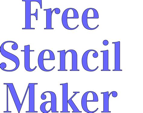 14+ Free stencil maker printable ideas in 2021 | This is Edit