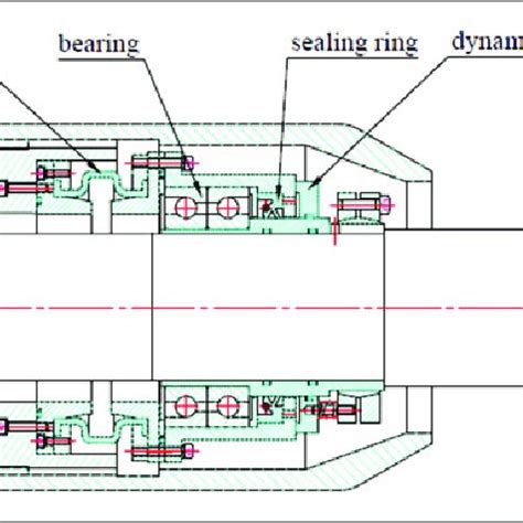 Dynamic seal model meshing result. | Download Scientific Diagram