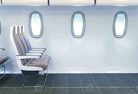 Airplane cabin interior . 35120418 Stock Photo at Vecteezy