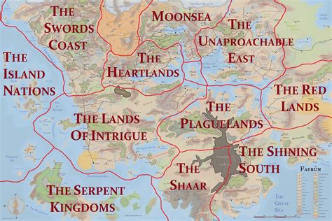 Forgotten No More: The Regions & Countries Of Faerun