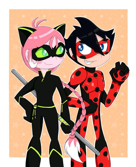 Miraculous: Chiro and Jinmay by XxSonicLoverxX on DeviantArt