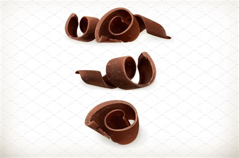 Chocolate shavings, chocolates curl by Allevinatis Studio on ...