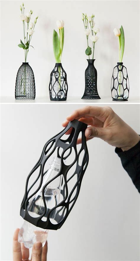 3D-Printed Vases That Give Plastic Bottles A Second Life | 3d printing ...