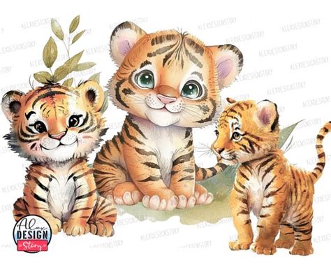 Cute Bengal Tiger Cubs