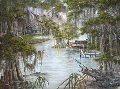 22 best images about Louisiana swamp and bayou art on Pinterest ...