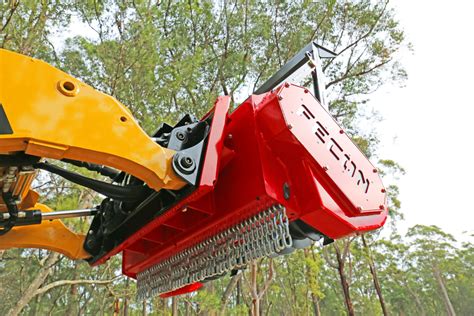 Standard Flow Skid Steer Mulcher: forestry mulcher for skid steers +64LPM