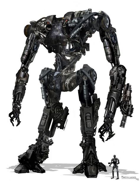 Terminator Harvester | Terminator, Robots concept, Robot concept art