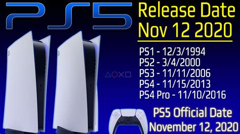 PS5 Release Date Nov 2020 - Official Countdown to PS5 Launch