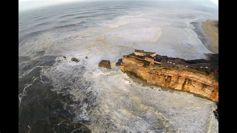 North Canyon Aerial View - Big Waves - Part 1 - Nazare - Portugal - YouTube