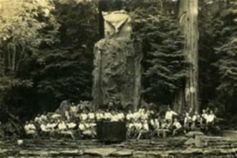 owl symbolism at Bohemian grove | Bohemian grove, True fiction, Old photos