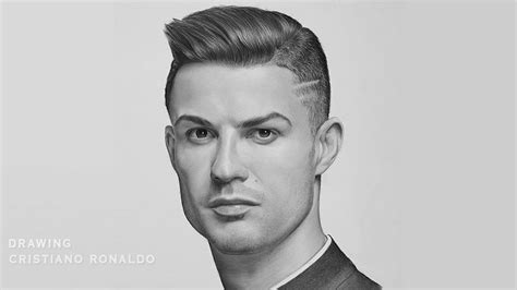 Cristiano Ronaldo Pencil Drawing