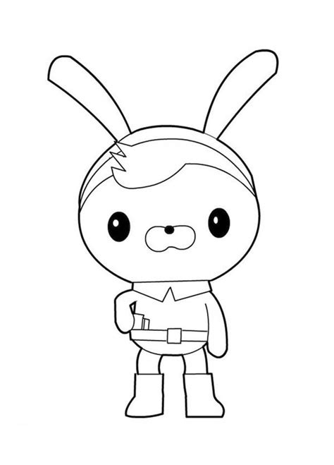 Awesome Tweak Bunny From The Octonauts Coloring Page - Download & Print ...