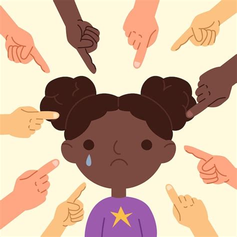 Free Vector | Racism concept illustration concept