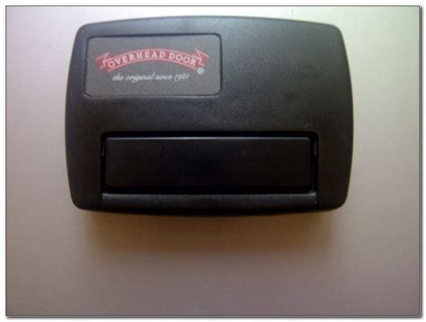 Old Garage Door Opener Remote Replacement | Overhead garage door ...