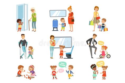 Polite Stock Illustrations – 4,057 Polite Stock Illustrations, Vectors ...