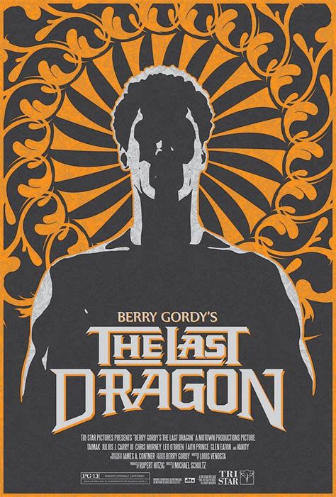 Custom "Berry Gordy's The Last Dragon" Movie Poster by Matt Bartlett ...