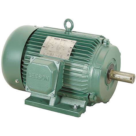 20 HP 1800 RPM 230/460 Volt AC 3Ph 256T Leeson Motor 256TTFCD6026 | 3 ...