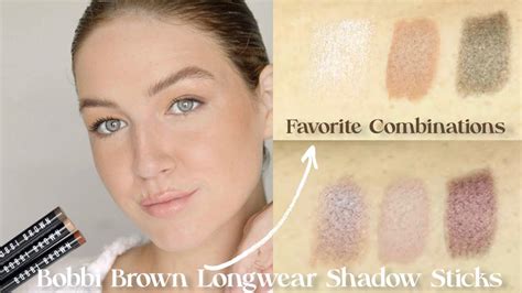 My FAVORITE Bobbi Brown Longwear Cream Shadow Stick Combinations & Full ...