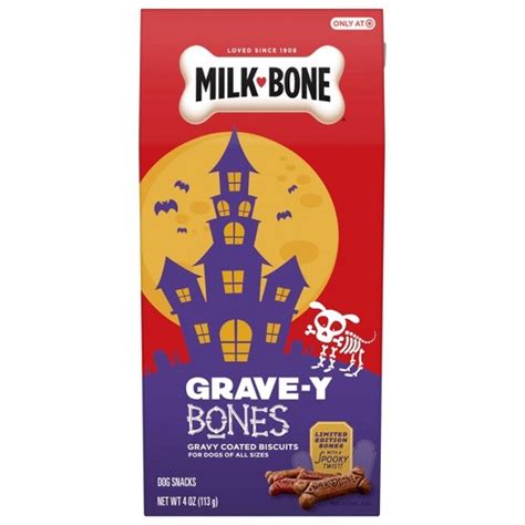 Milk-bone Gravy Bones Halloween Box With Liver, Bacon, Beef And Chicken ...