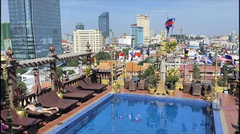 A FINE HOTEL IN PHNOM PENH: $27 per night for all this! - YouTube