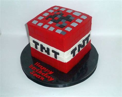 Minecraft Tnt - CakeCentral.com