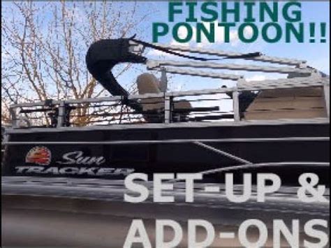 Fishing Pontoon Setup and Walkthrough - YouTube