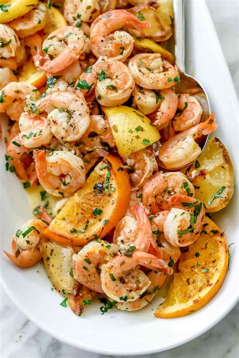 Citrus Pan-Seared Shrimp Recipe (Easy Shrimp Dish!) | foodiecrush.com ...