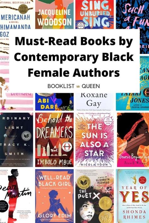 38 Must-Read Books by Contemporary Black Female Authors | Booklist Queen