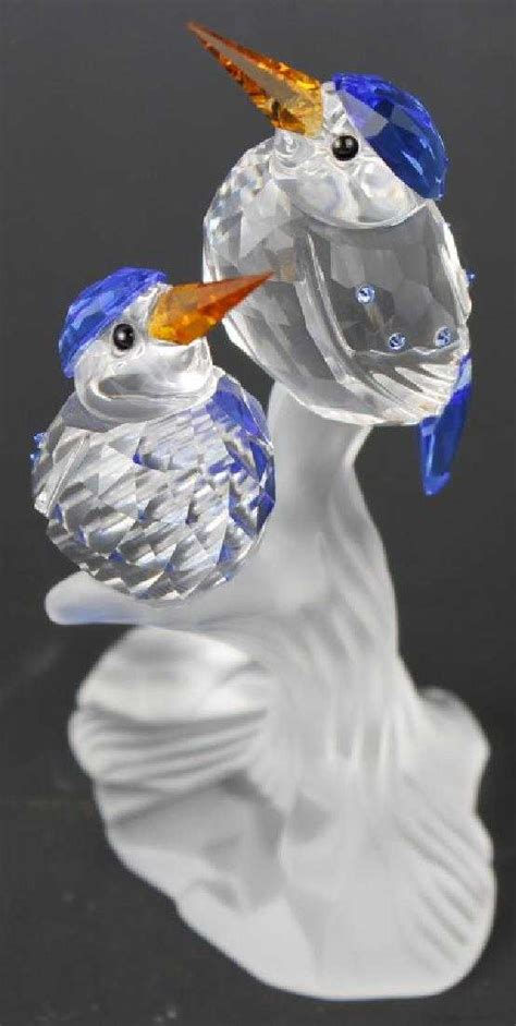 SWAROVSKI CRYSTAL BIRDS FIGURINE