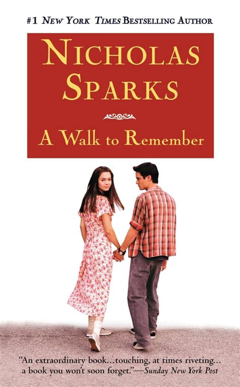 A Walk to Remember by Nicholas Sparks | Books Like The Fault in Our ...